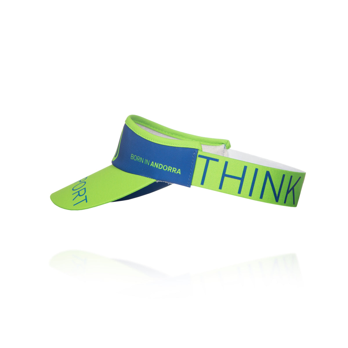 OTSO Sportvisier - Electric Blue & Fluo Green – Produktansicht 9