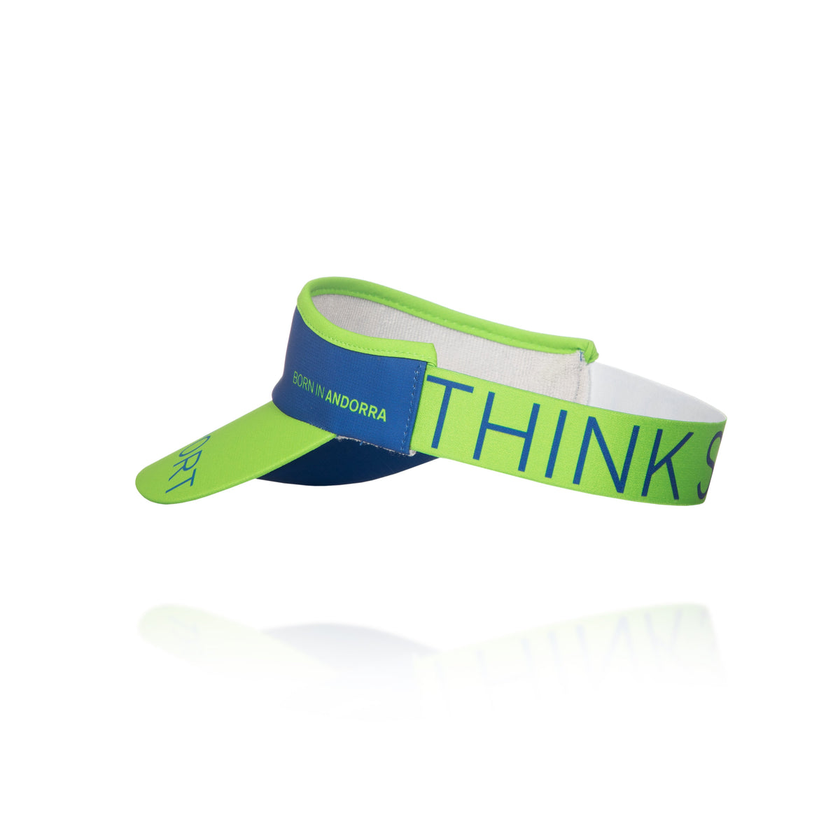 OTSO Sportvisier - Electric Blue & Fluo Green – Produktansicht 10