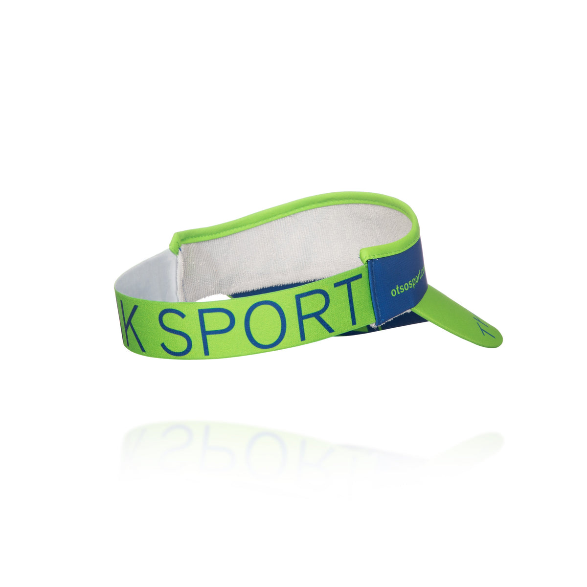 OTSO Sportvisier - Electric Blue & Fluo Green – Produktansicht 17