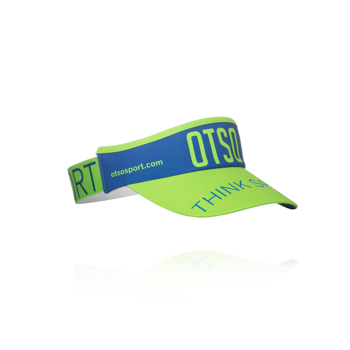 OTSO Sportvisier - Electric Blue & Fluo Green – Produktansicht 23