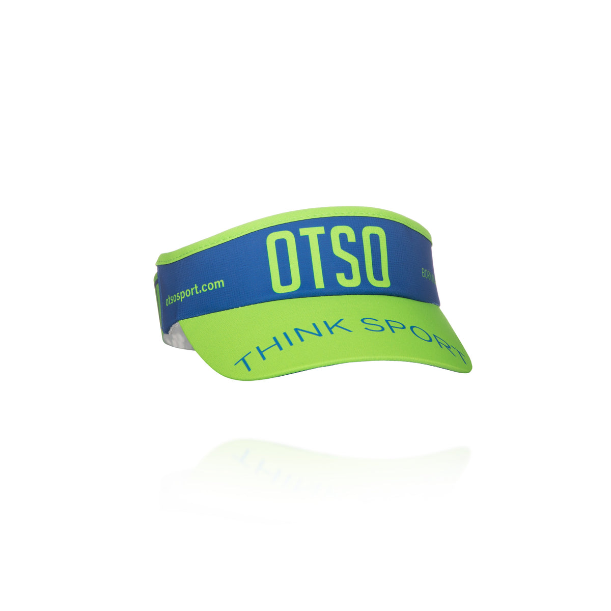 OTSO Sportvisier - Electric Blue & Fluo Green – Produktansicht 25