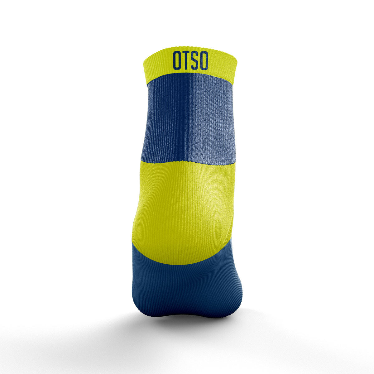 OTSO Multisport-Socken Low Cut - Electric Blue & Yellow – Produktansicht 2