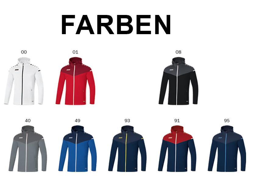 JAKO Kapuzenjacke Champ 2.0 - Nr. 6820