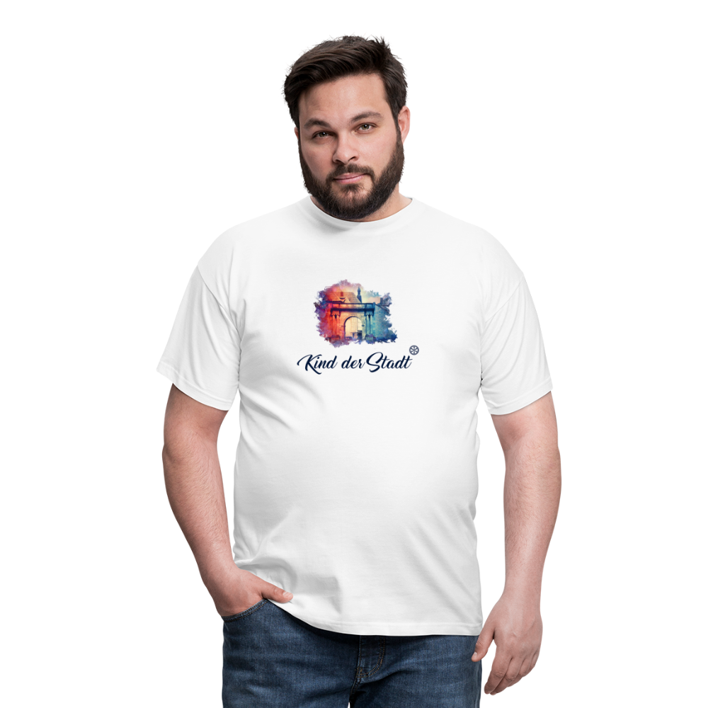 Männer T-Shirt - Weiß